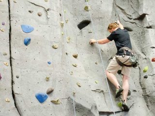 Indoor High Rocks Indoor High Rock Wall | The Clark Sports Center