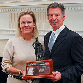 Bob Snyder at the 2007 Fetterman Award ceremony