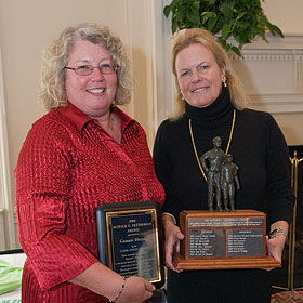 Connie Herzig at the 2008 Fetterman Award ceremony