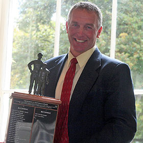 Dave Bliss at the 2013 Fetterman Award ceremony