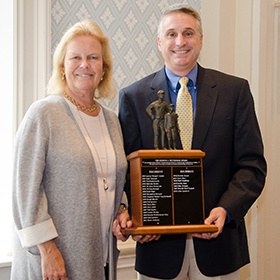 John Lambert at the 2018 Fetterman Award ceremony