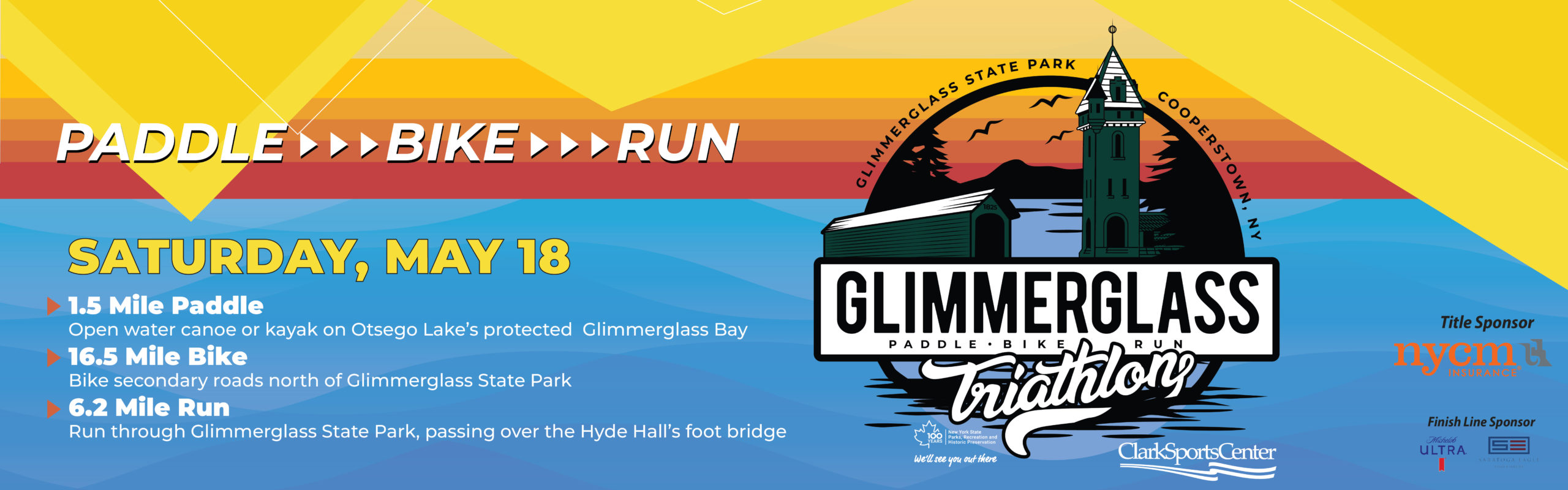Glimmerglass Triathlon • Saturday, May 18