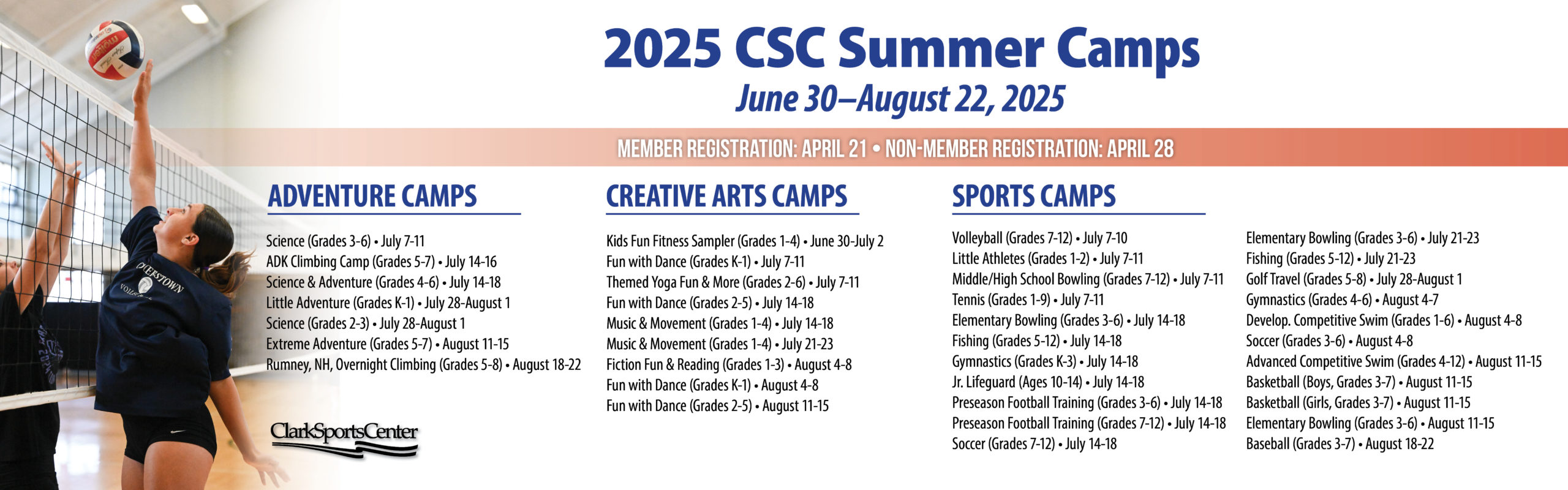 2025 Summer Camps