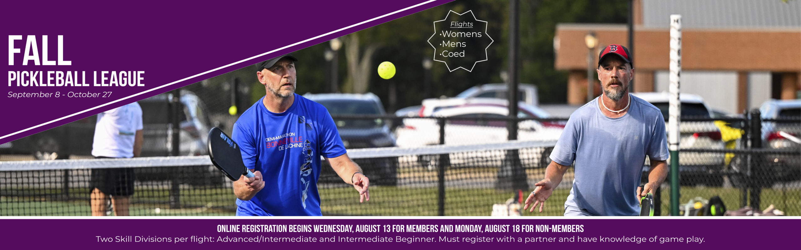 Fall Adult Pickleball Leagues