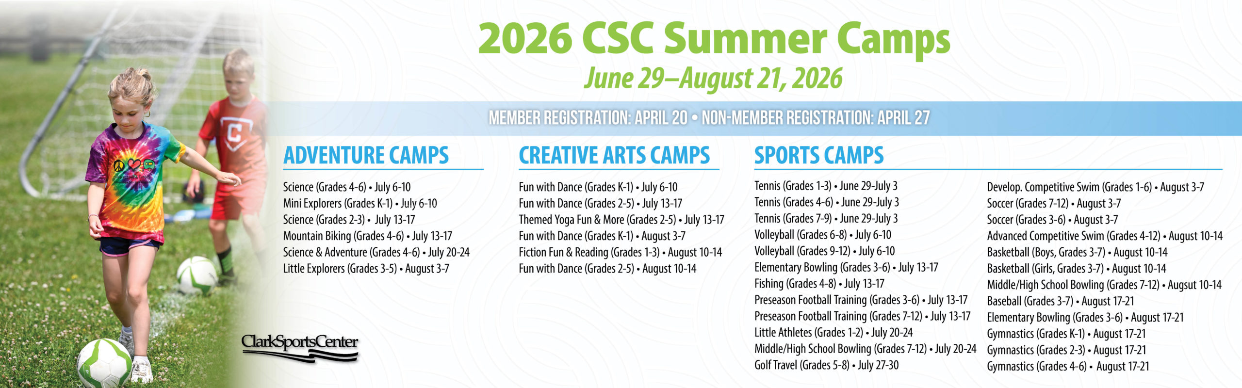 2026 Summer Camps