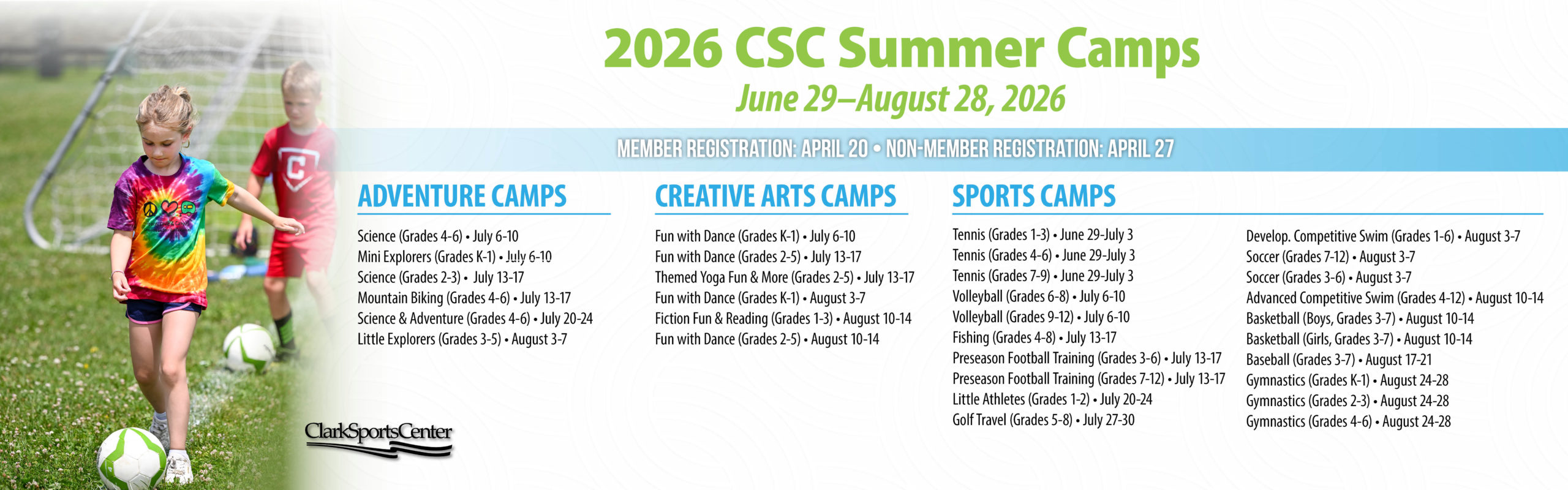2026 Summer Camps