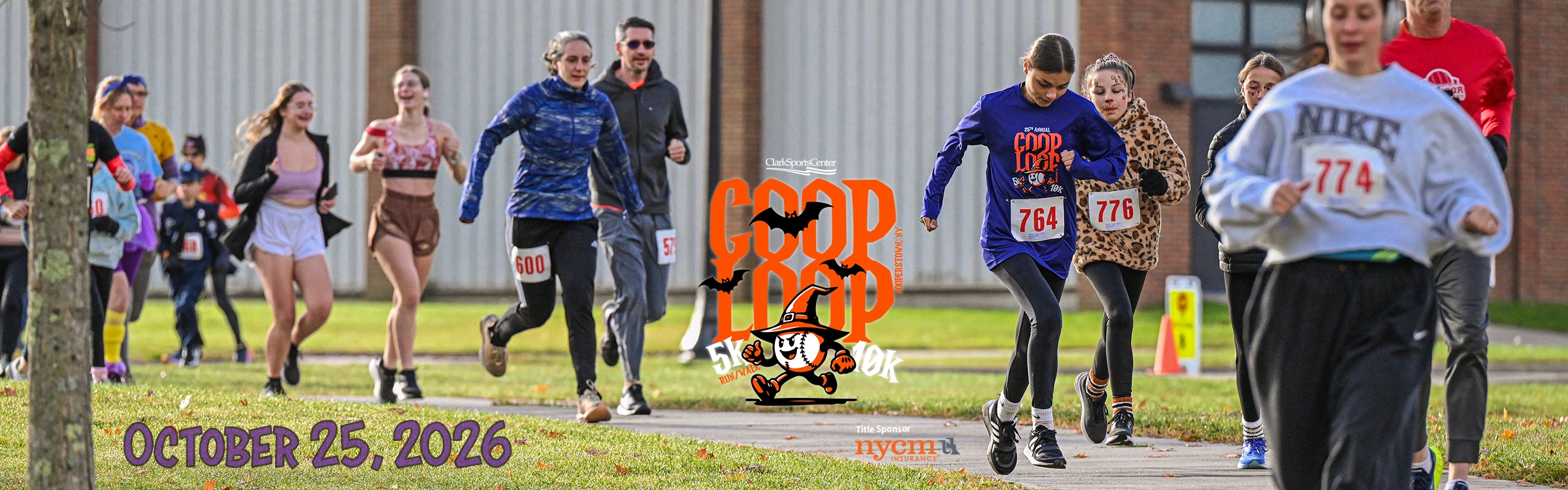 26th Annual Coop Loop 5K/10K Race • Sunday, October 25