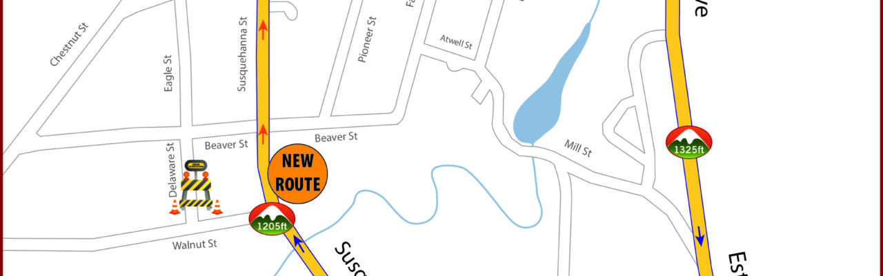 Modern Map Clock coop loop NEW race course map oct 23 2026 | The Clark Sports Center