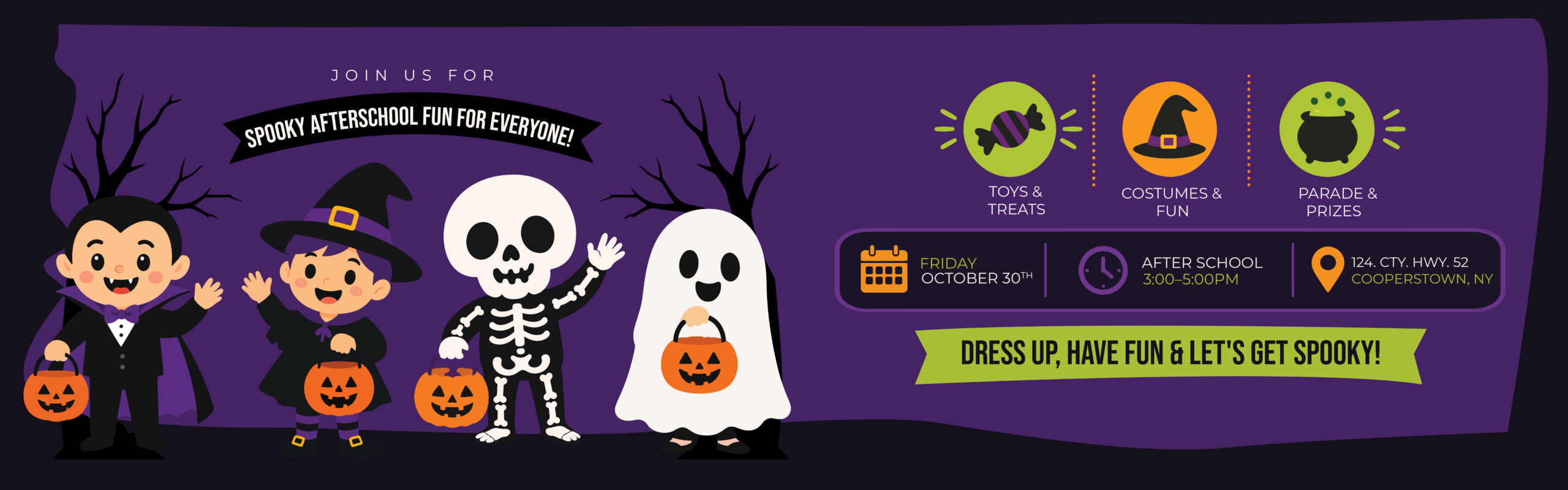 Afterschool Halloween Program • October 30, 3:00-5:00pm