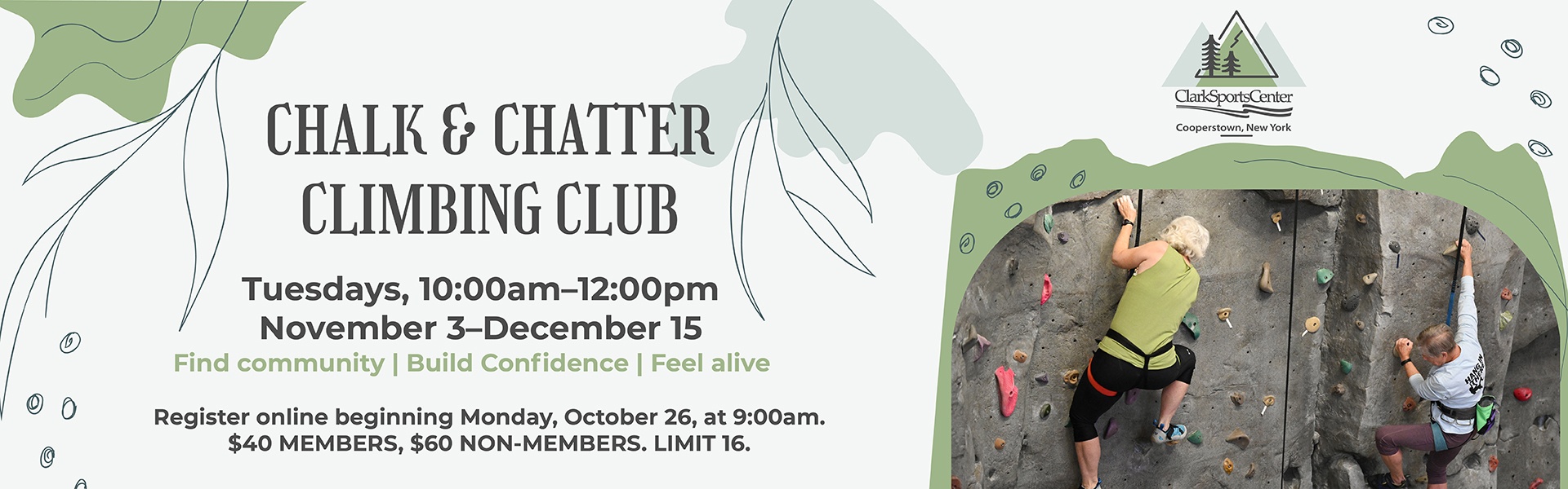 Chalk & Chatter Climbing Club