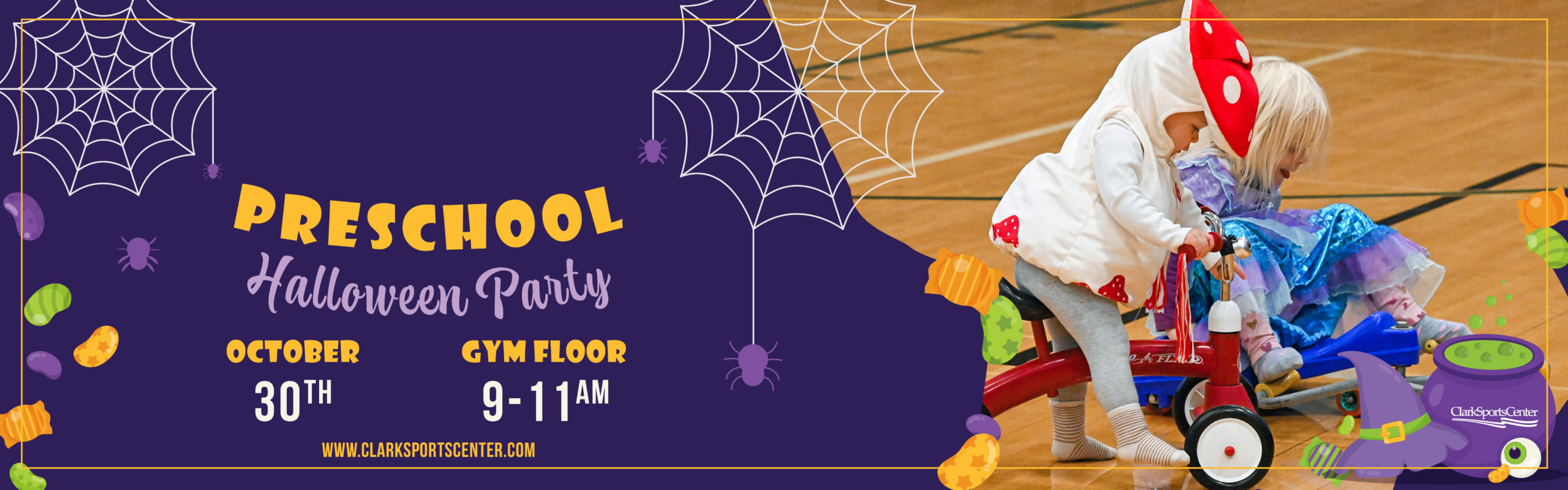 Preschool Halloween Party • Friday, October 30, 8:30-10:00am